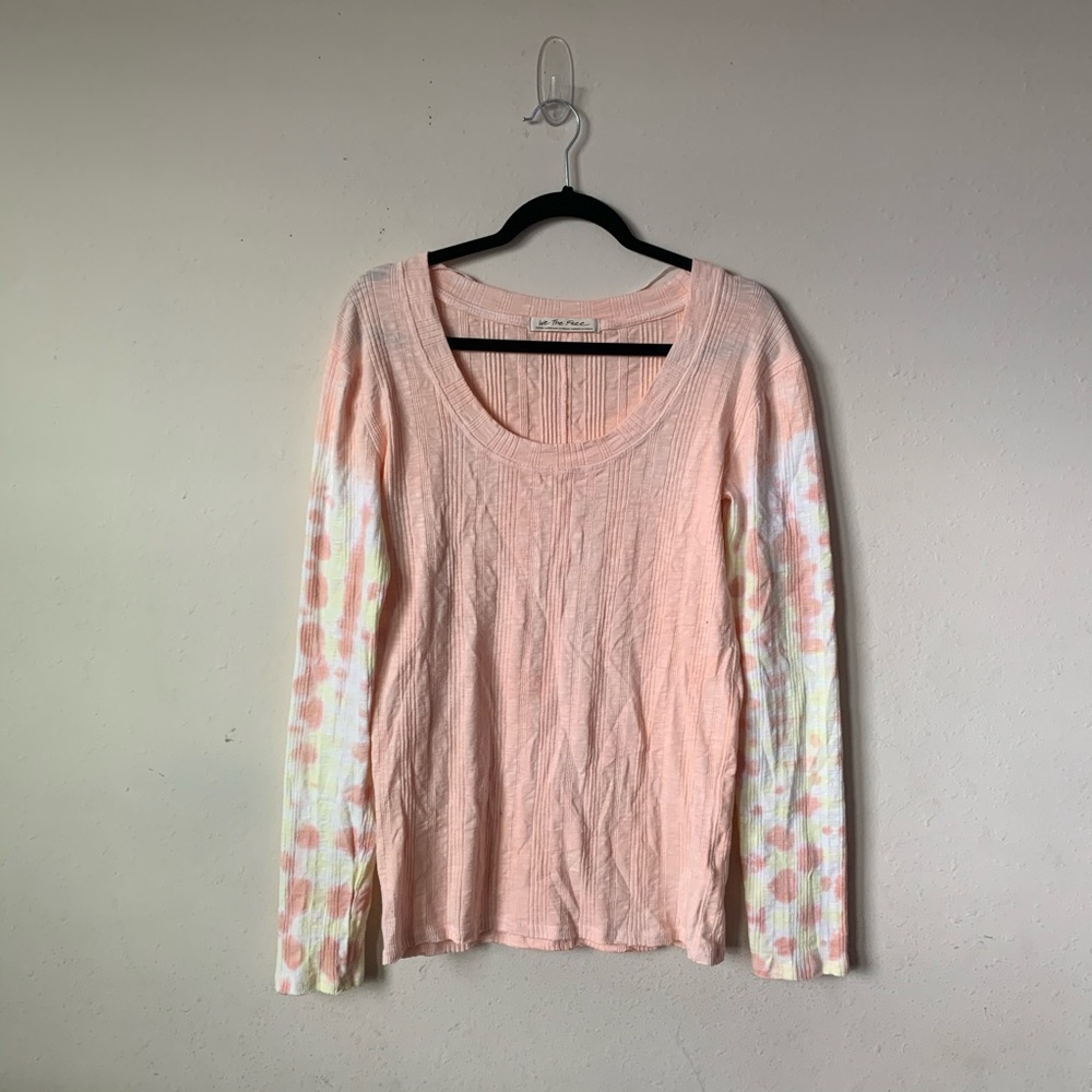 Free People Big Sur Tee in Pink Size XL - Picture 2 of 6